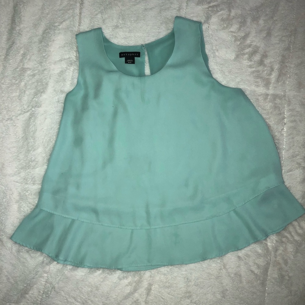 Tiffany Blue Top